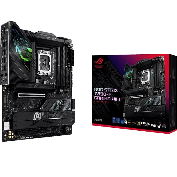 ASUS ROG Strix Z890-F Gaming WiFi ATX Motherboard for Intel LGA1851 CPUs
